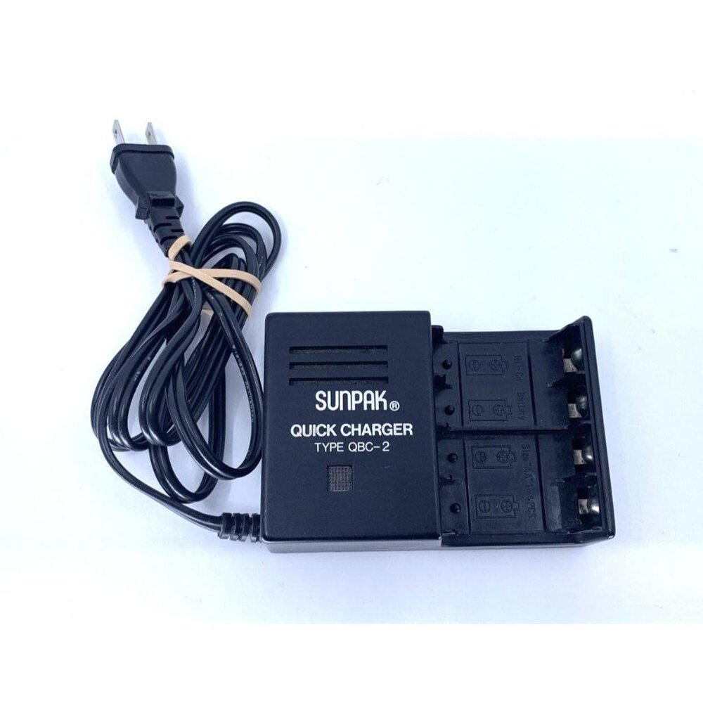 Sunpak Quick Charger Type QBC 2 ONLY for Sanyo 500AAF Ni Cd Nicad Batteries